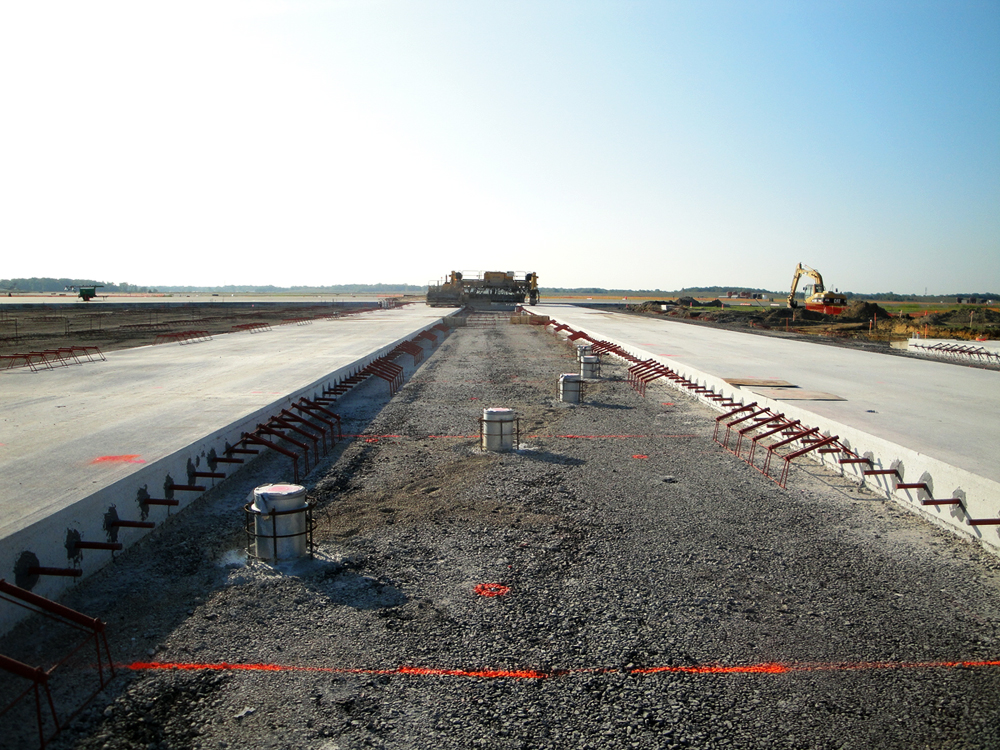 Reconstruction of Runway 3L/21R and Associated Taxiways - C&S Companies
