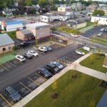 Drone Image of Parking Lot