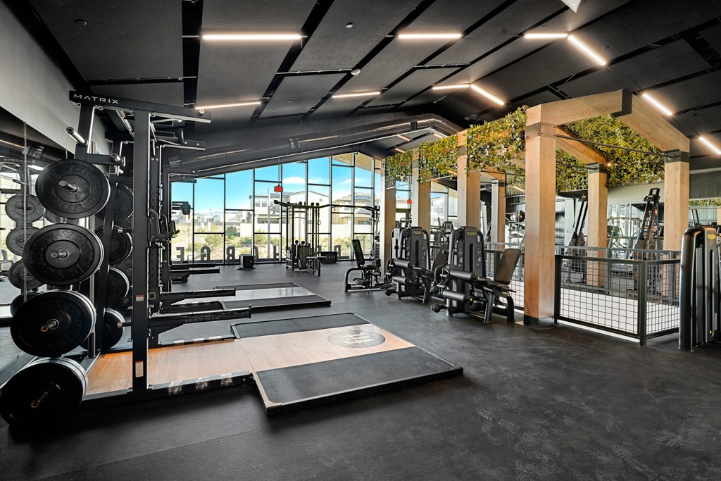 Second floor gym