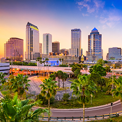 Photo of the City of Tampa's downtown skyline